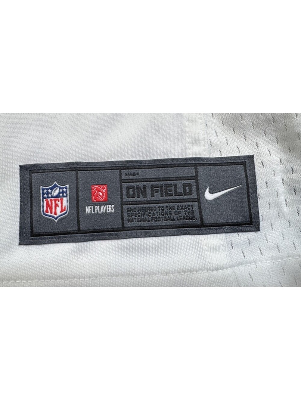 Nike Cam Skattebo New York Giants On Field Jersey White Womens Small NWT - Picture 7 of 9
